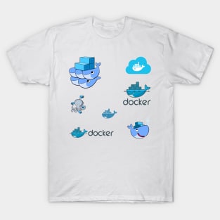 docker sticker set T-Shirt